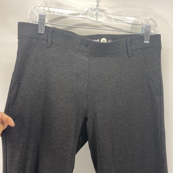 Betabrand black grey wide leg comfortable pants Officewear casual everyday - Picture 4 of 8